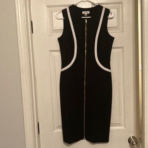 Black and White Calvin Klein Dress